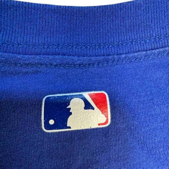 Nike Cubs Baseball Dri-FIT Performance Authentic Collection Shirt in Blue - Picture 9 of 15